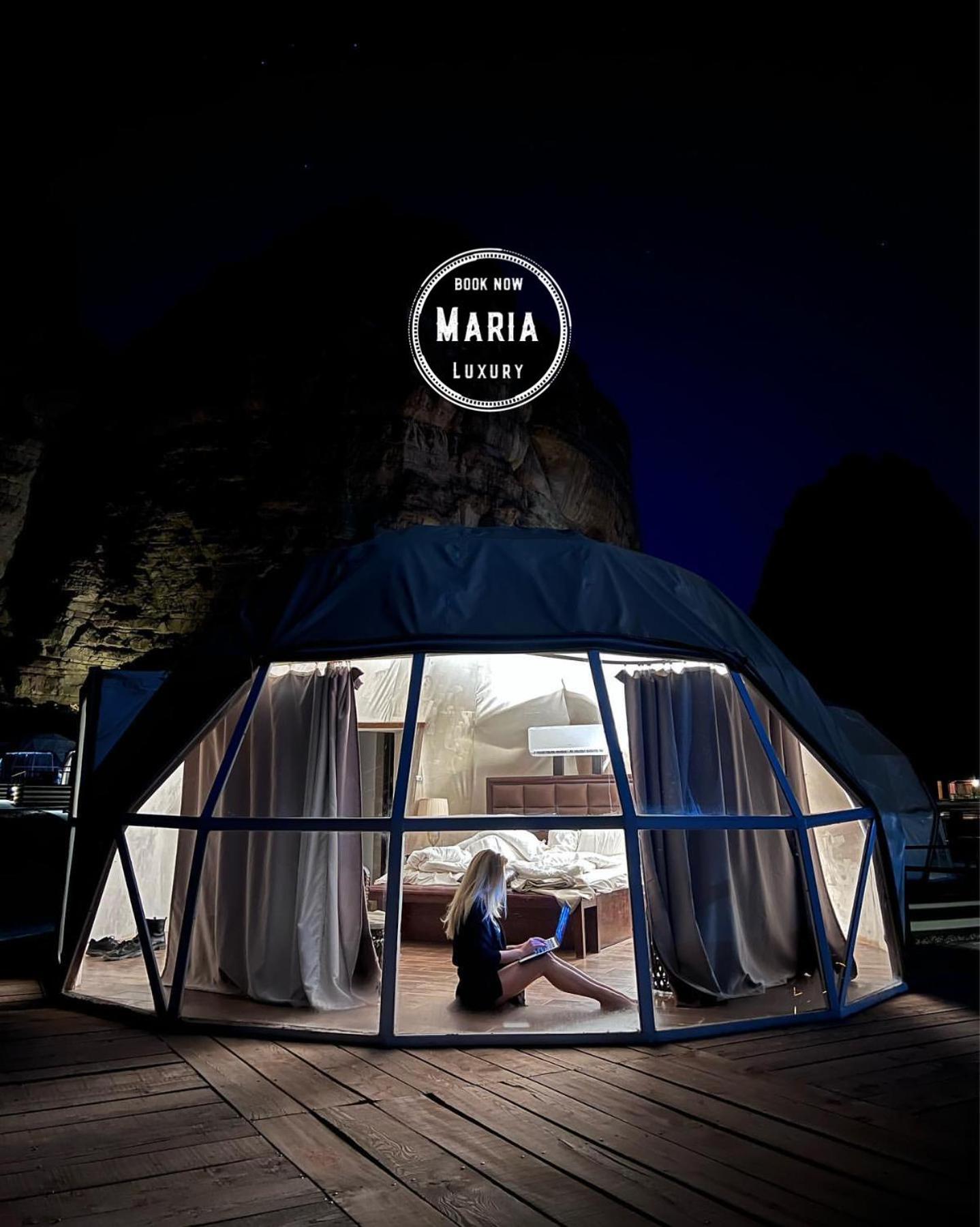 Rum Maria Luxury Camp & Bubble Rooms Ваді-Рам Екстер'єр фото
