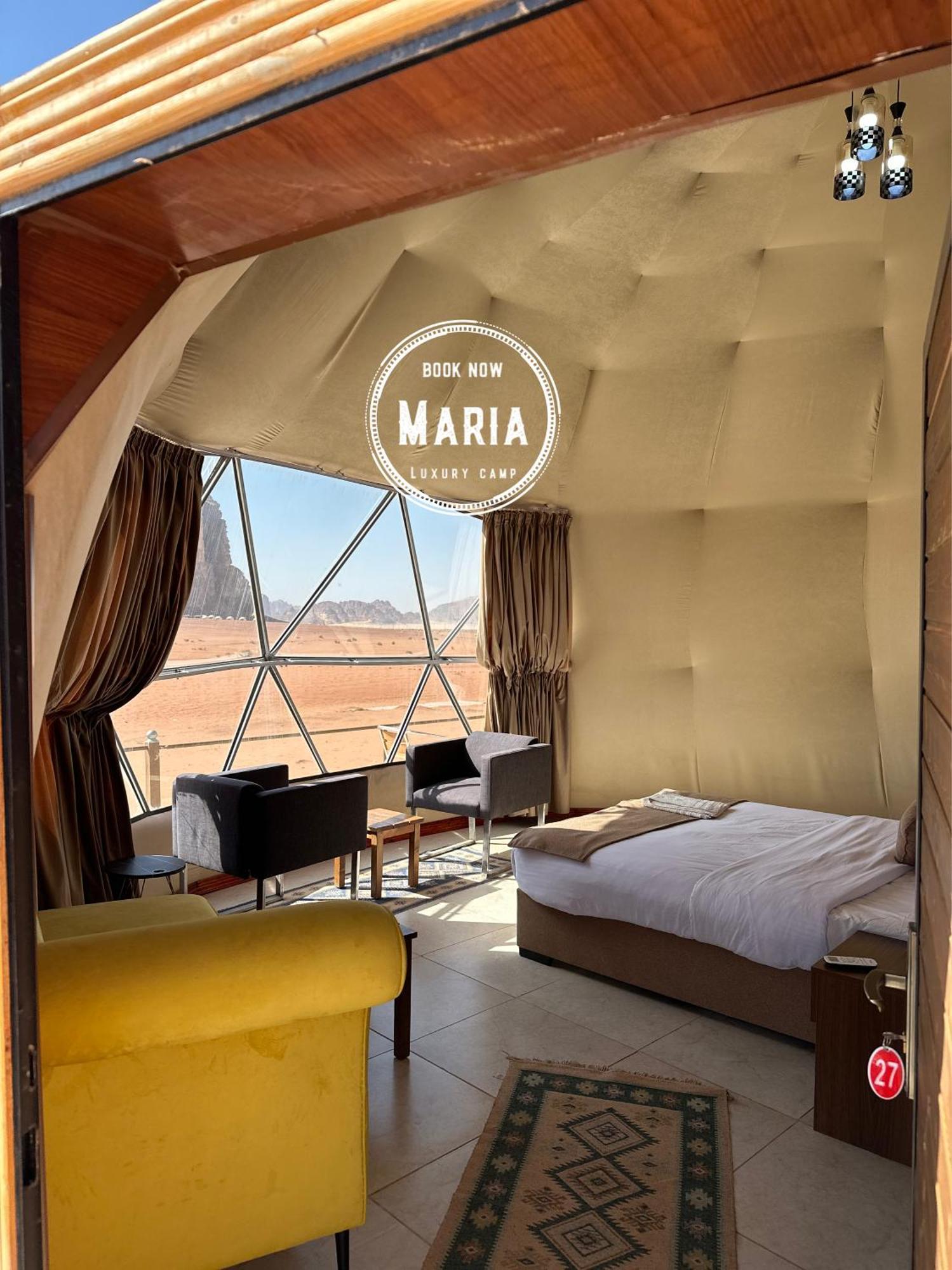 Rum Maria Luxury Camp & Bubble Rooms Ваді-Рам Екстер'єр фото