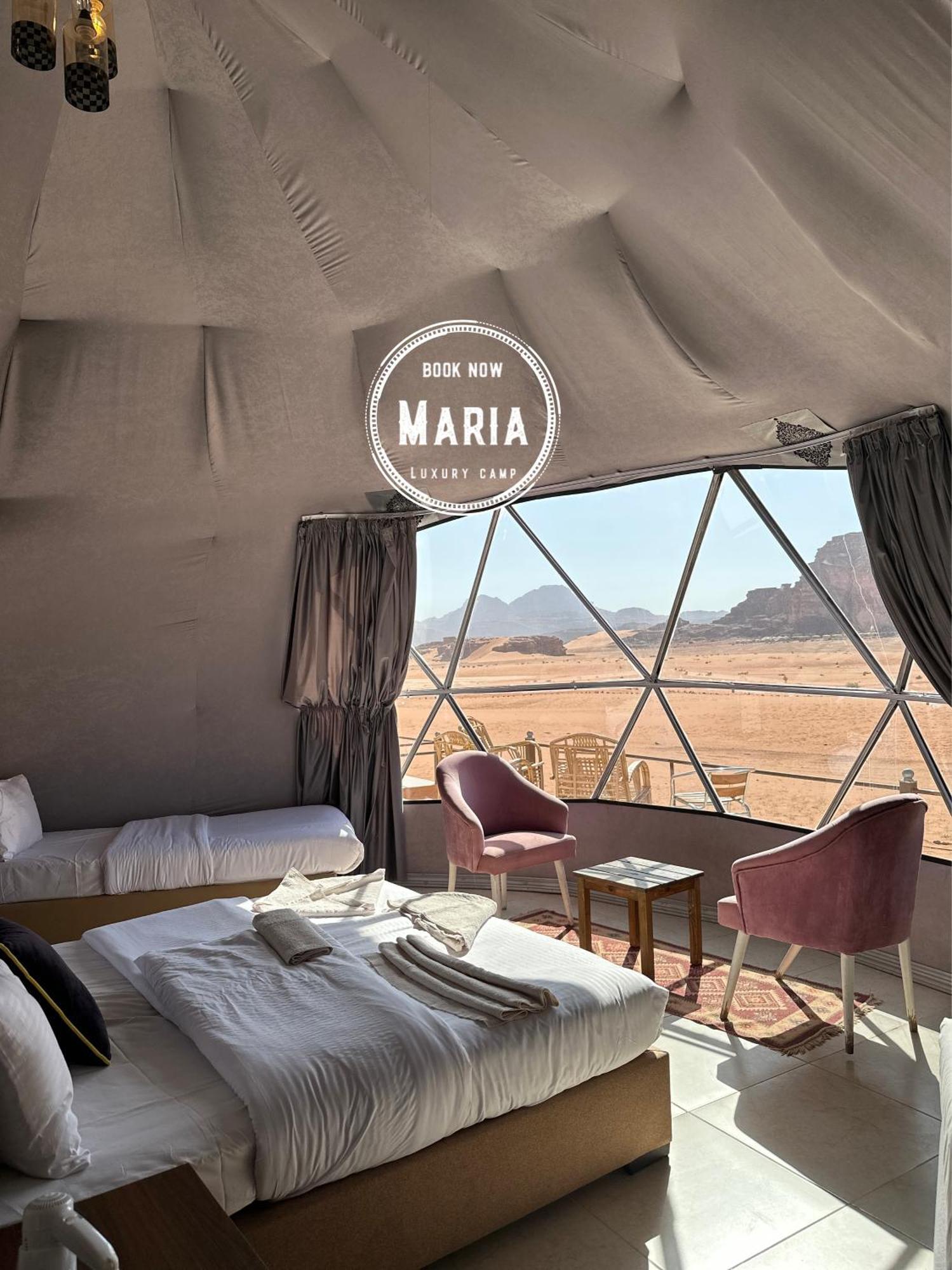 Rum Maria Luxury Camp & Bubble Rooms Ваді-Рам Екстер'єр фото