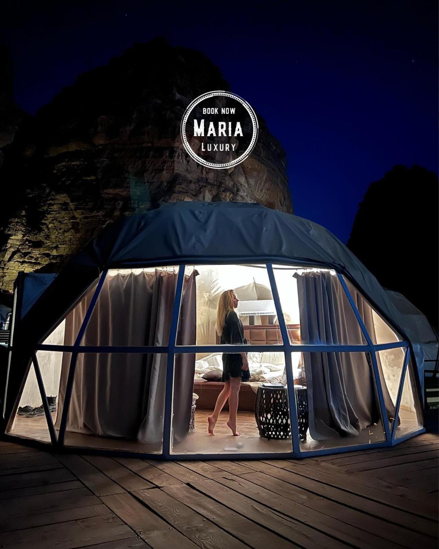 Rum Maria Luxury Camp & Bubble Rooms Ваді-Рам Екстер'єр фото