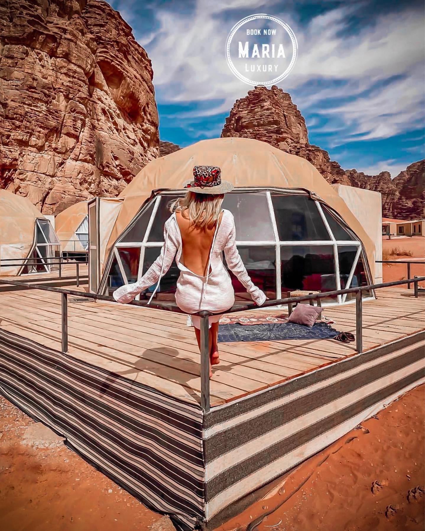 Rum Maria Luxury Camp & Bubble Rooms Ваді-Рам Екстер'єр фото