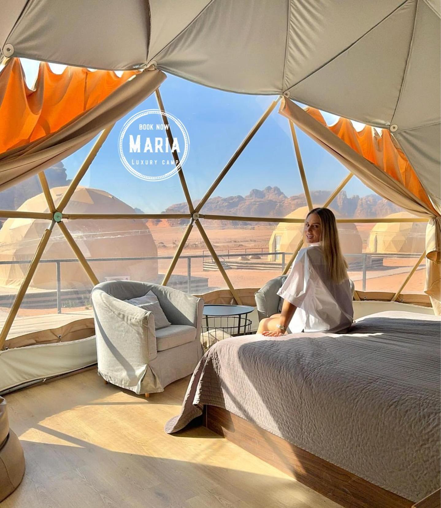 Rum Maria Luxury Camp & Bubble Rooms Ваді-Рам Екстер'єр фото